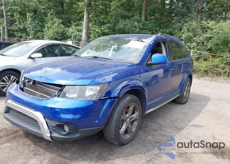 2015 Dodge Journey Crossroad из США, поврежденный, VIN 3C4PDCGG1FT669980